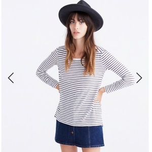 Madewell Whisper Cotton Long Sleeve Tee